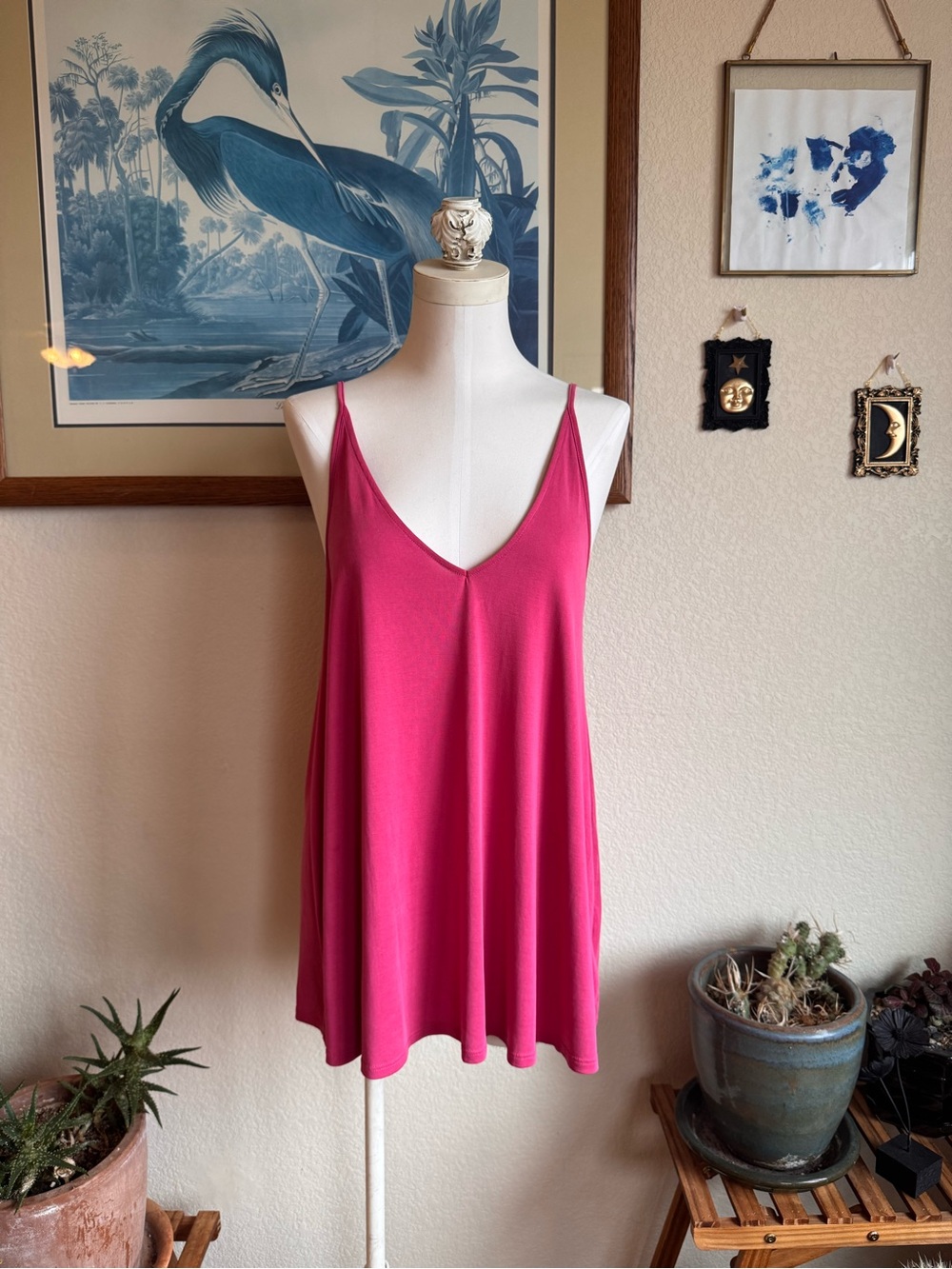 silence + noise Pink Cami Tunic